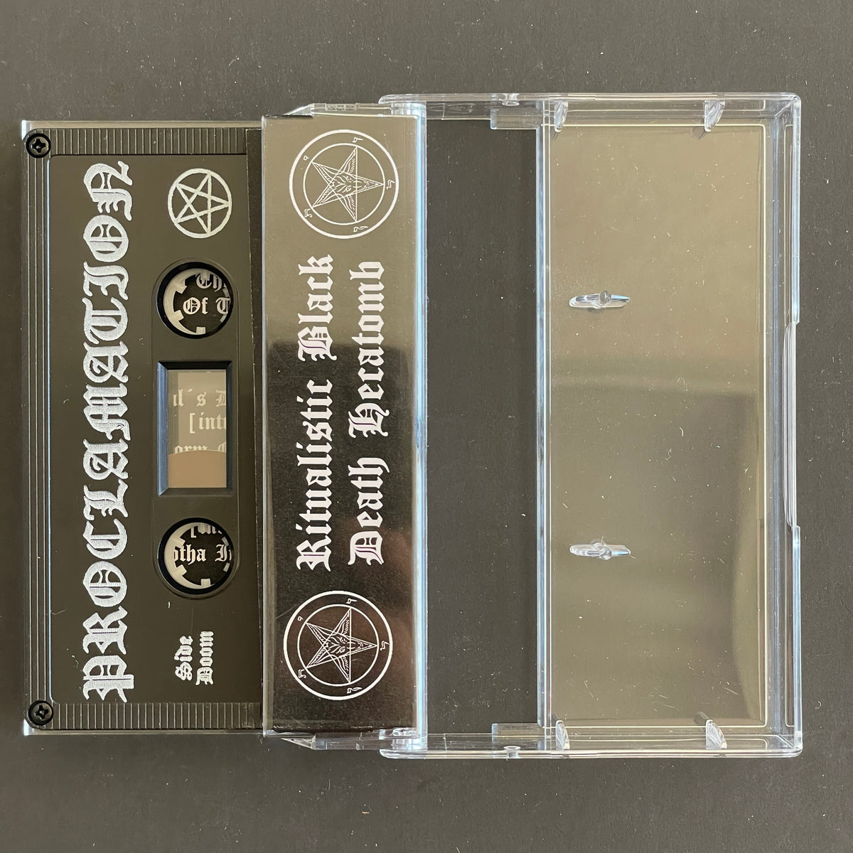 Proclamation – Imperious Jaws Of Ire cassette tape (used)