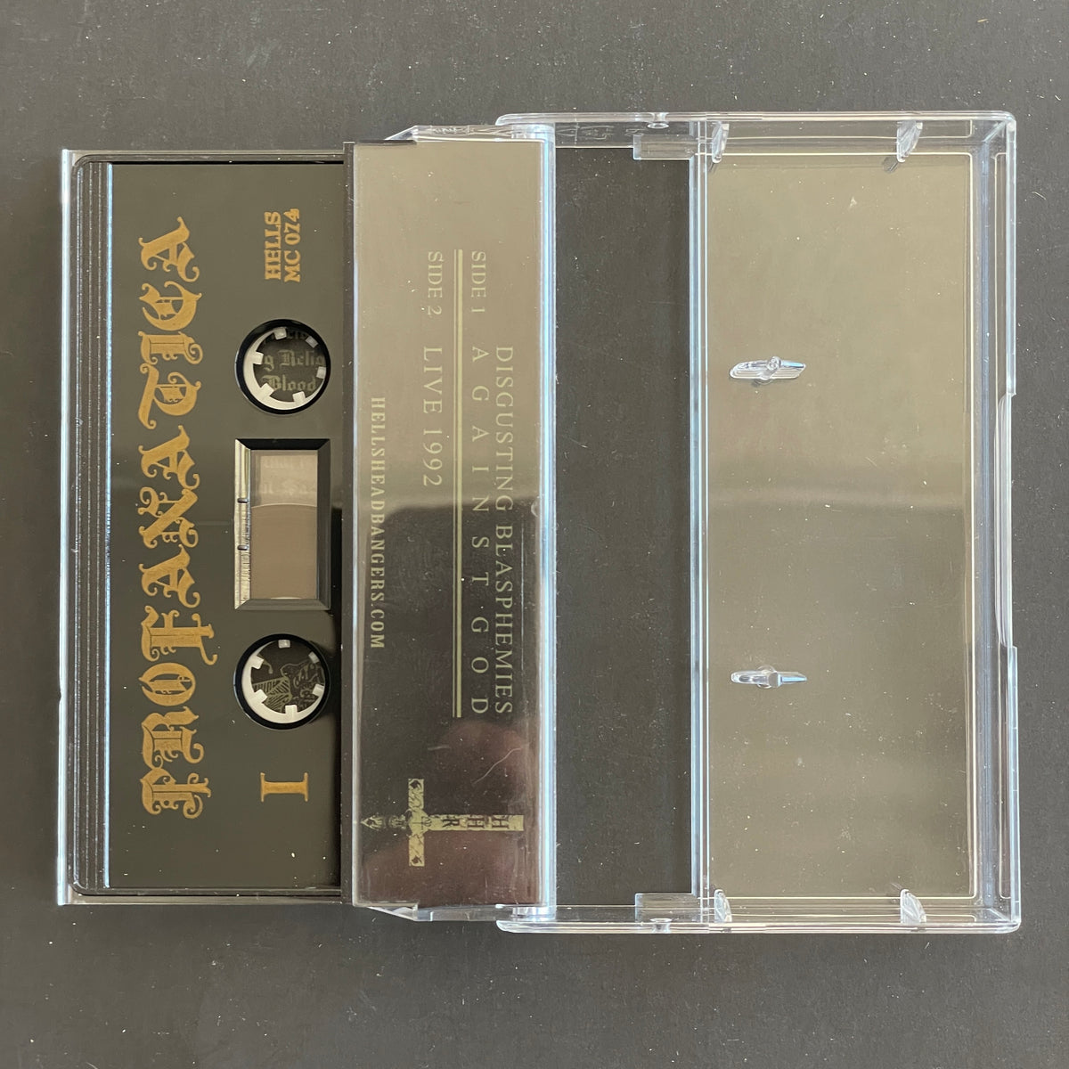 Profanatica – Disgusting Blasphemies Against God cassette tape (used)