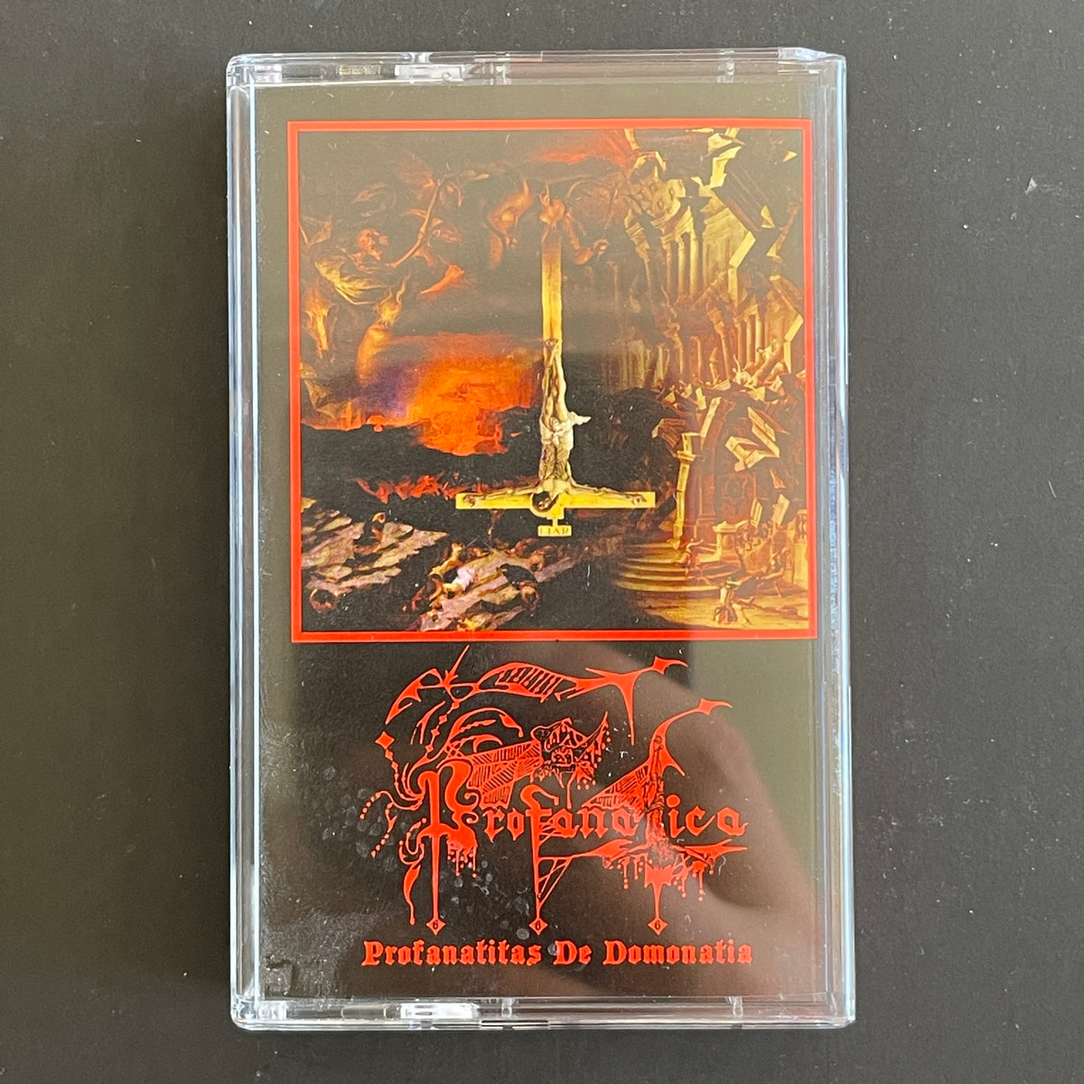 Profanatica – Profanatitas De Domonatia cassette tape (used)
