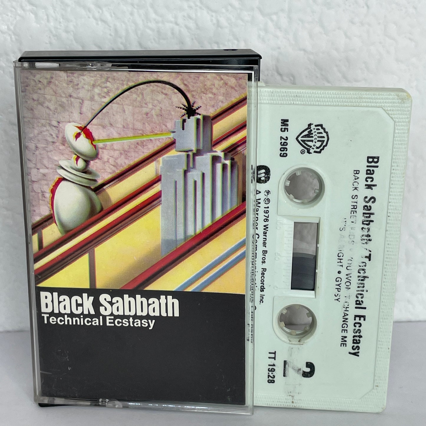 Black Sabbath - Technical Ecstasy original cassette tape