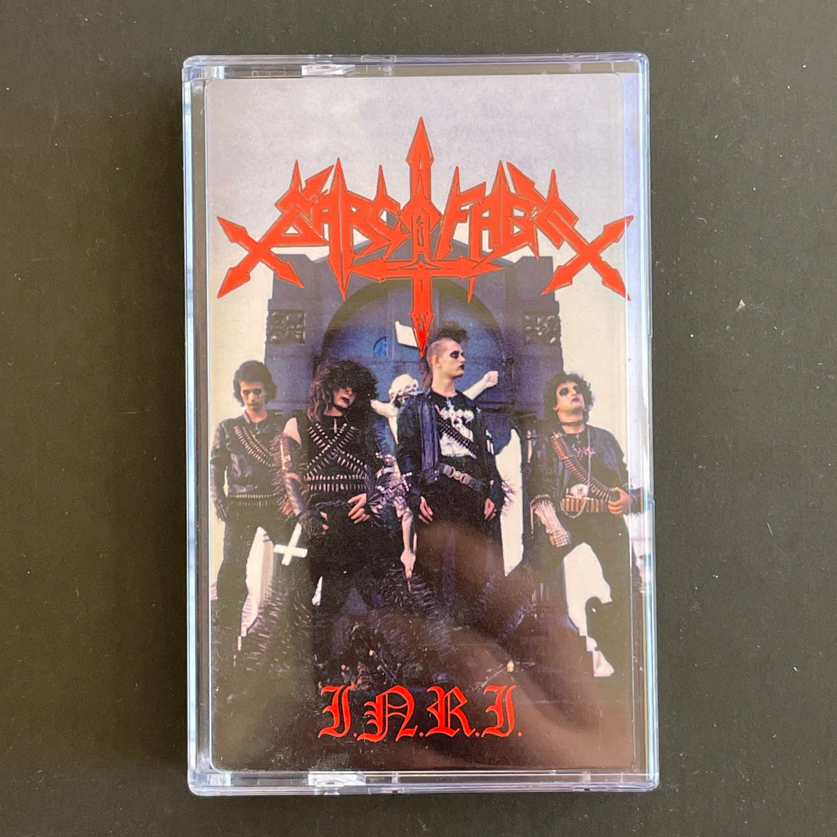 Sarcófago – I.N.R.I. cassette tape (used)