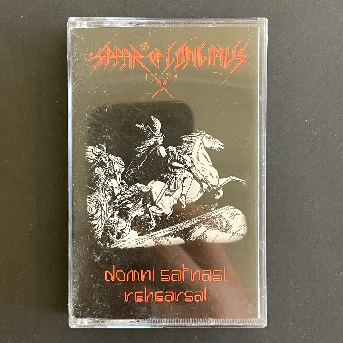 Spear Of Longinus – Domni Satnasi Rehearsa cassette tape (used)