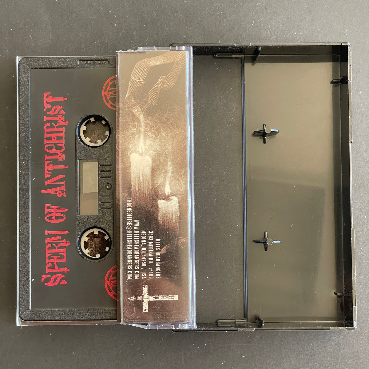 Sperm Of Antichrist – Blight And Darkness cassette tape (used)
