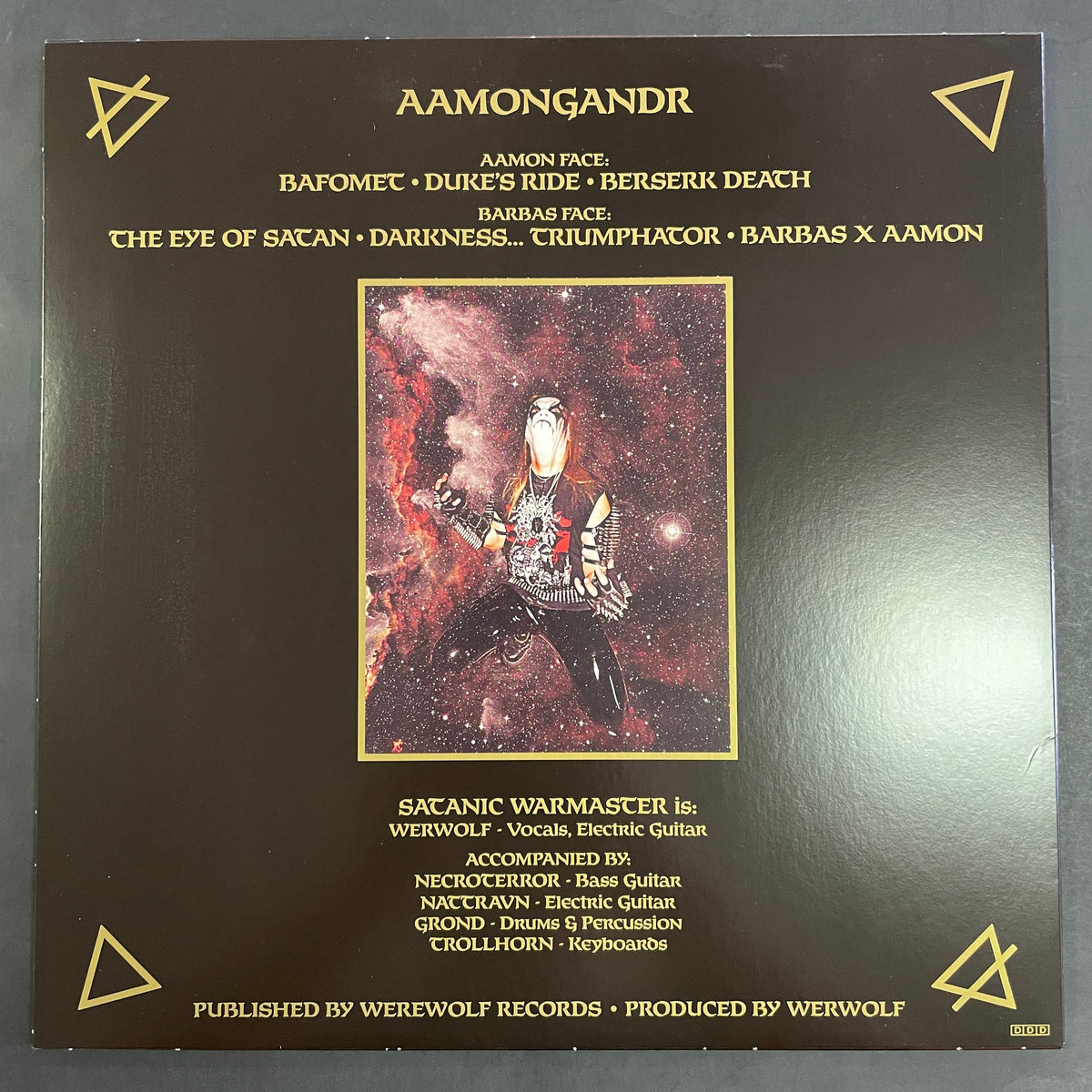 Satanic Warmaster – Aamongandr LP (used)