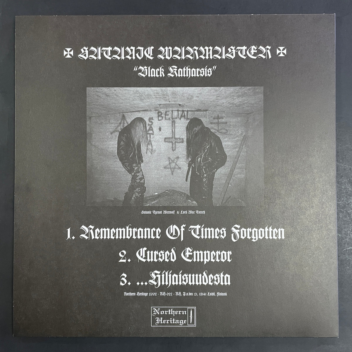 Satanic Warmaster – Black Katharsis LP (used)