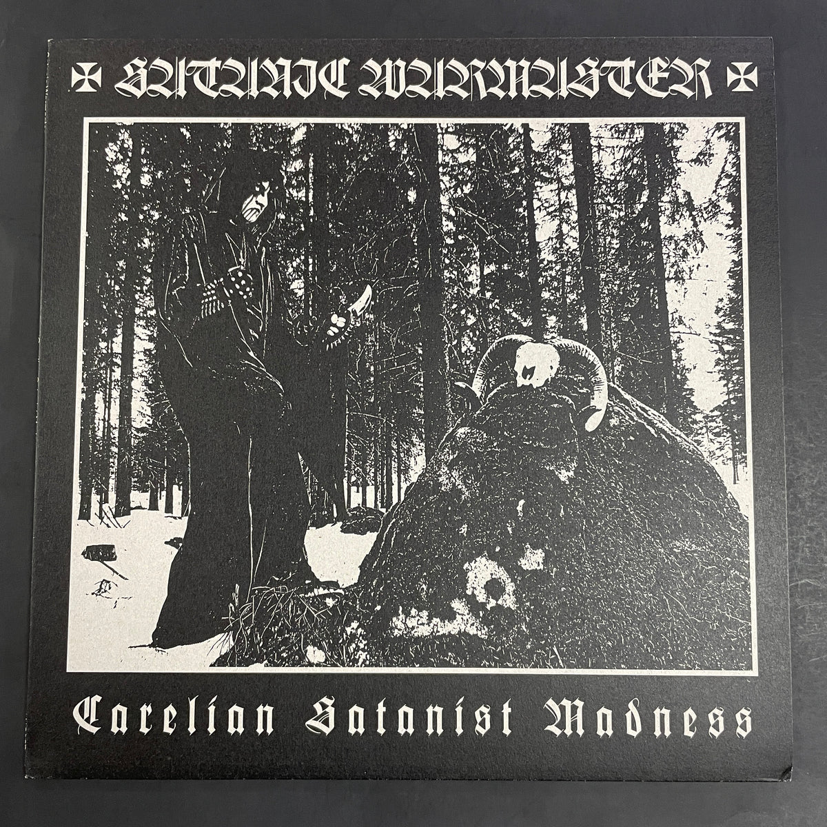 Satanic Warmaster – Carelian Satanist Madness LP (used)