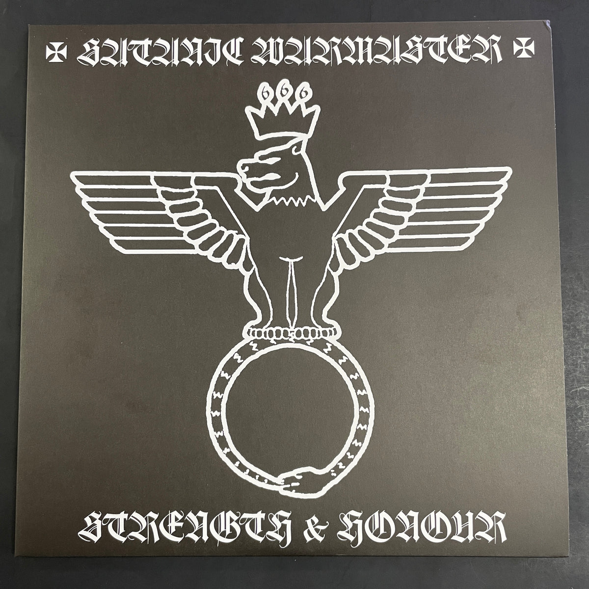 Satanic Warmaster – Strength & Honour double LP (used)