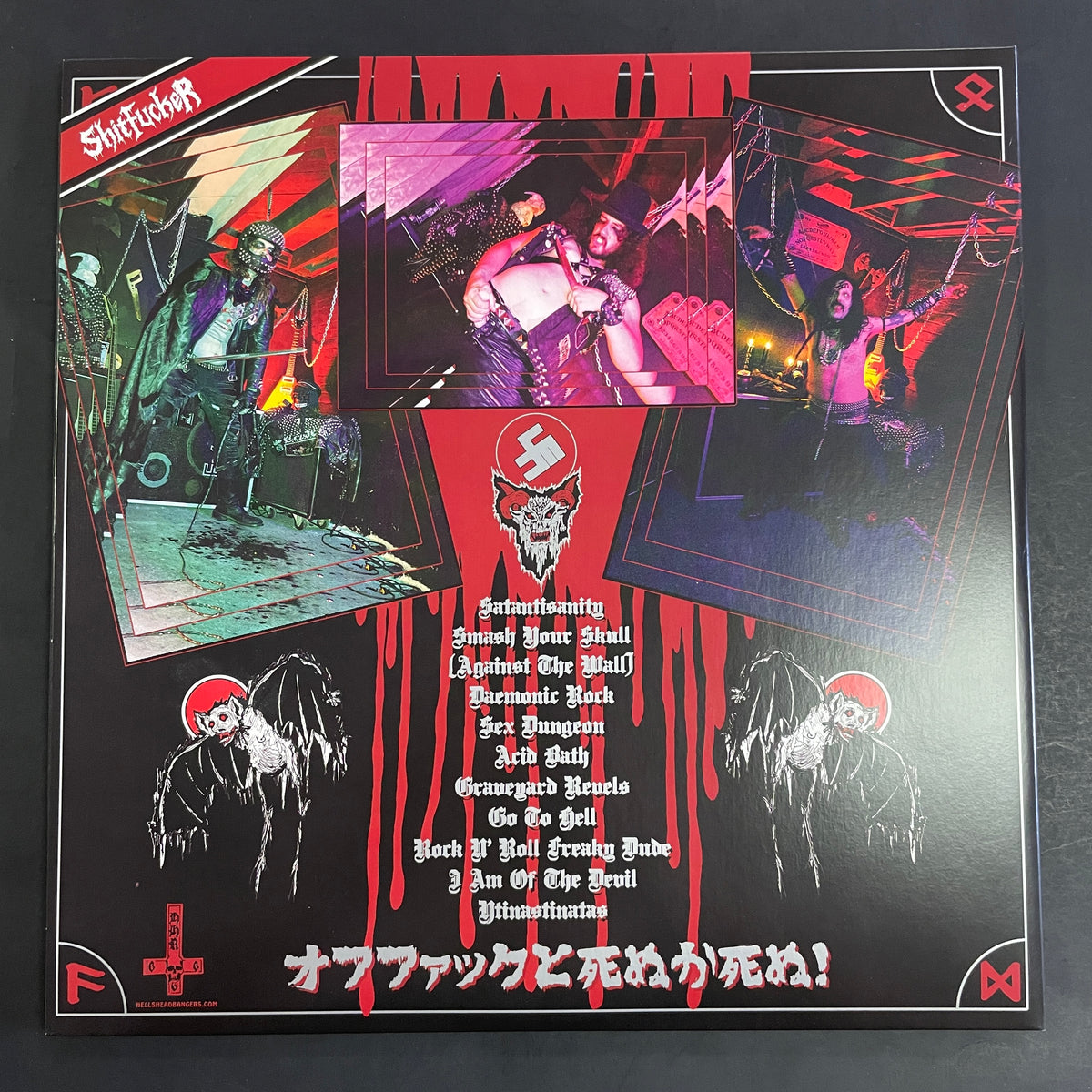 Shitfucker – Suck Cocks In Hell LP (used)