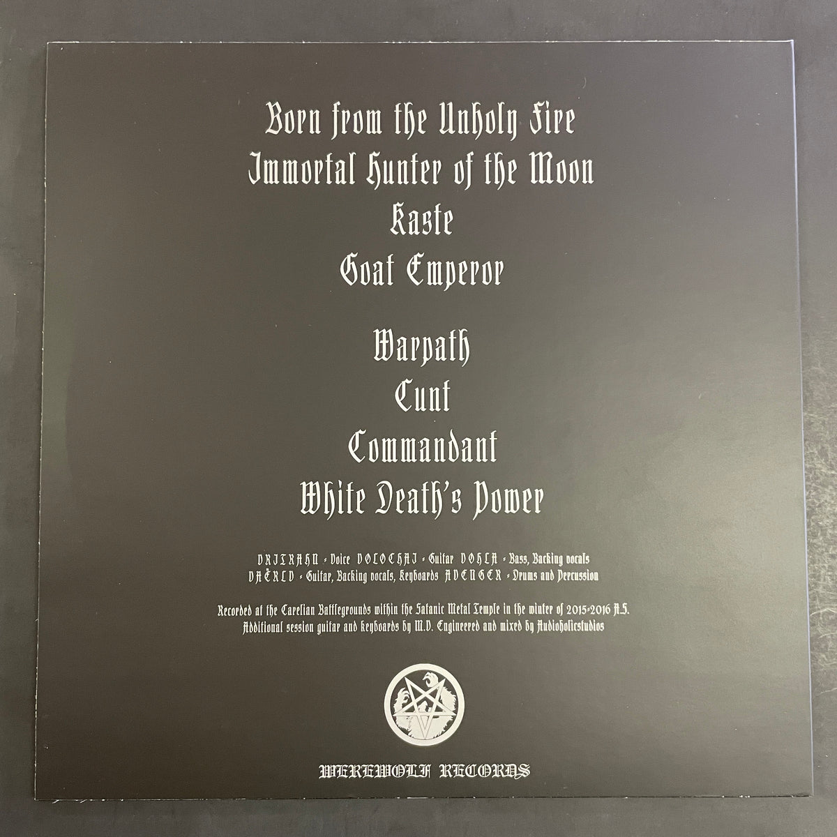 White Death – White Death LP (used)
