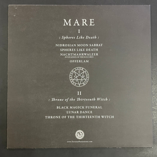 Mare – Spheres Like Death / Throne Of The Thirteenth Witch LP (used)