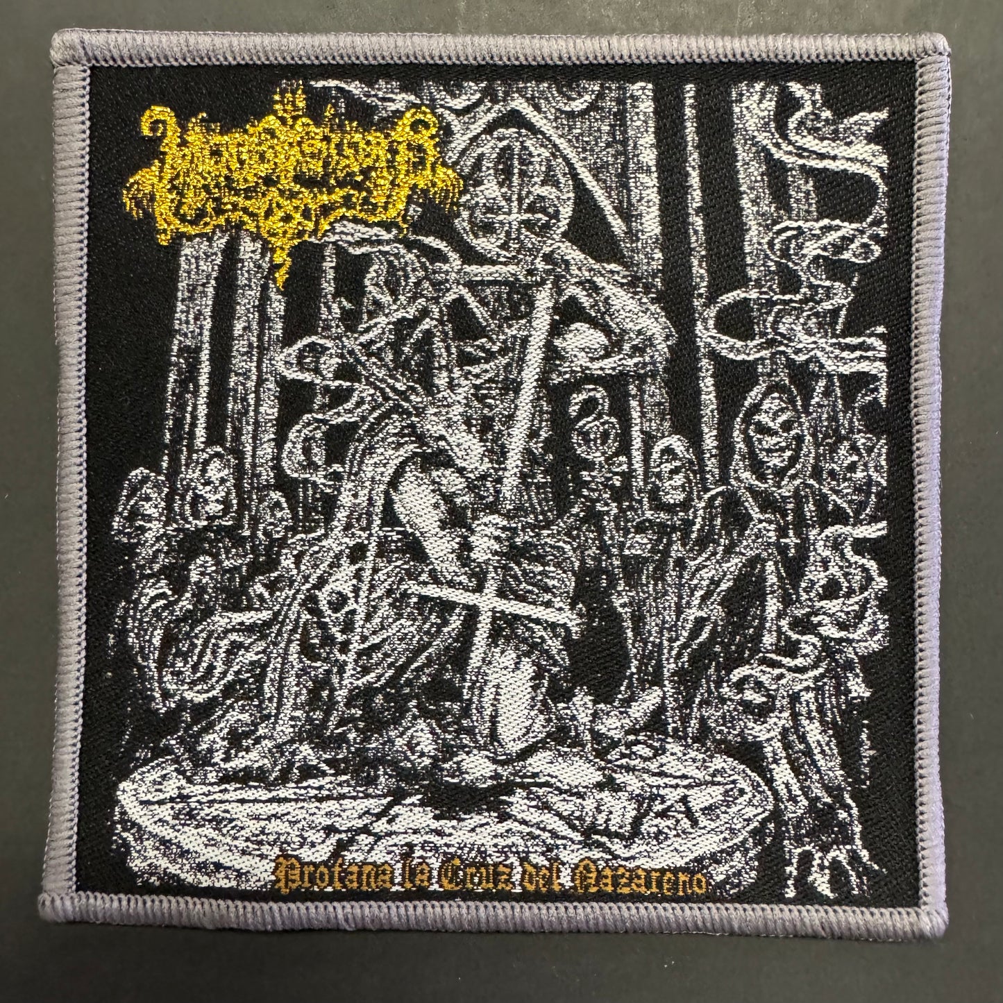 Morbosidad - Profana la Cruz del Nazareno patch