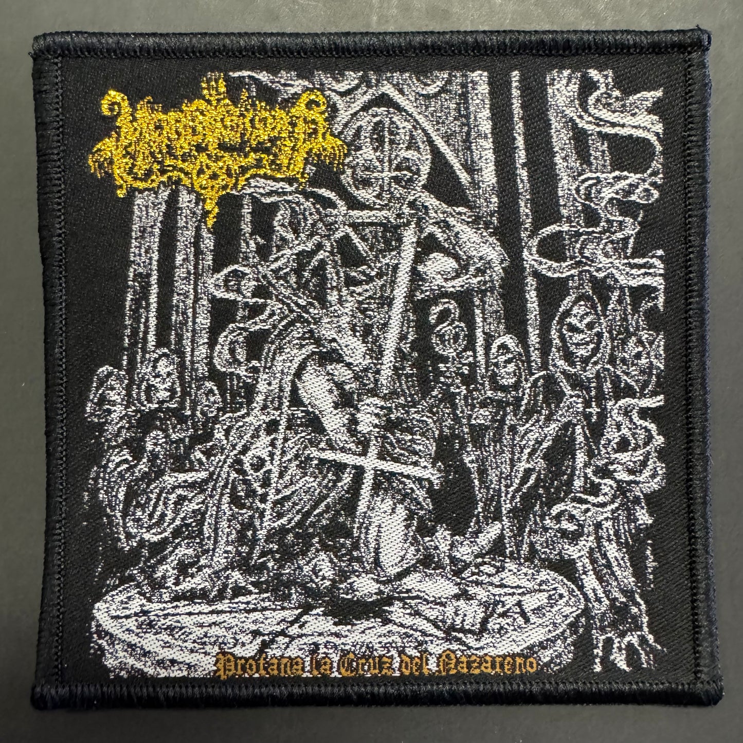 Morbosidad - Profana la Cruz del Nazareno patch