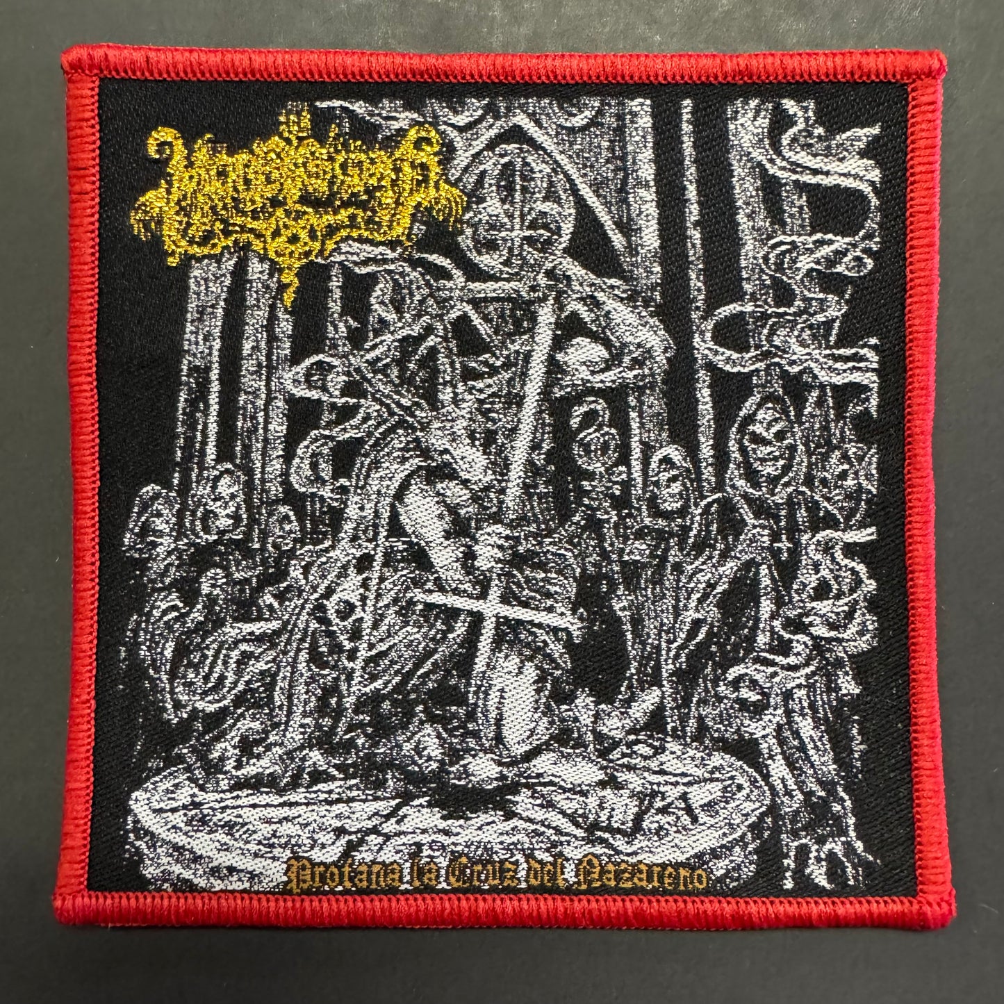 Morbosidad - Profana la Cruz del Nazareno patch