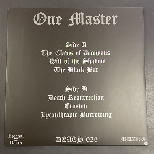 One Master – Lycanthropic Burrowing LP (used)