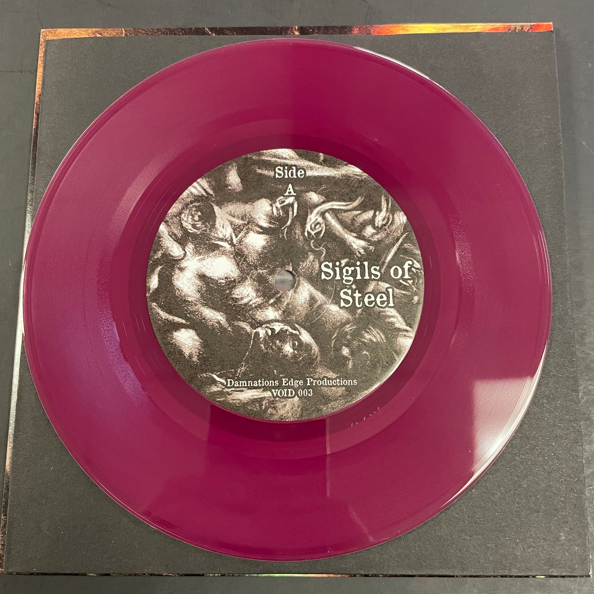 Grand Bewitchment – Sigils Of Steel 7" single (used)