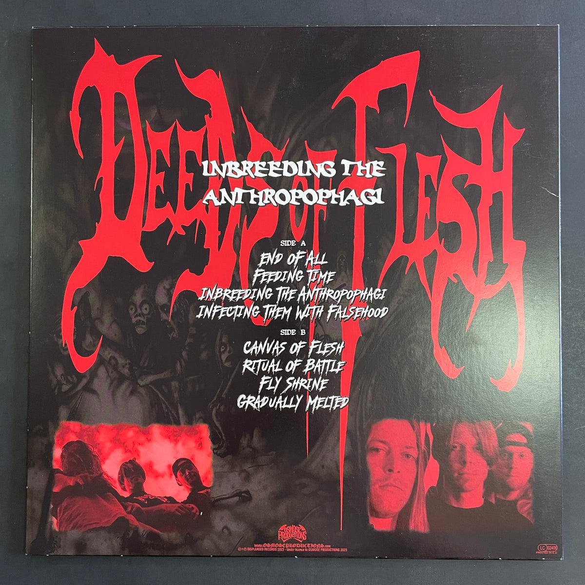 Deeds Of Flesh – Inbreeding The Anthropophagi LP (used)