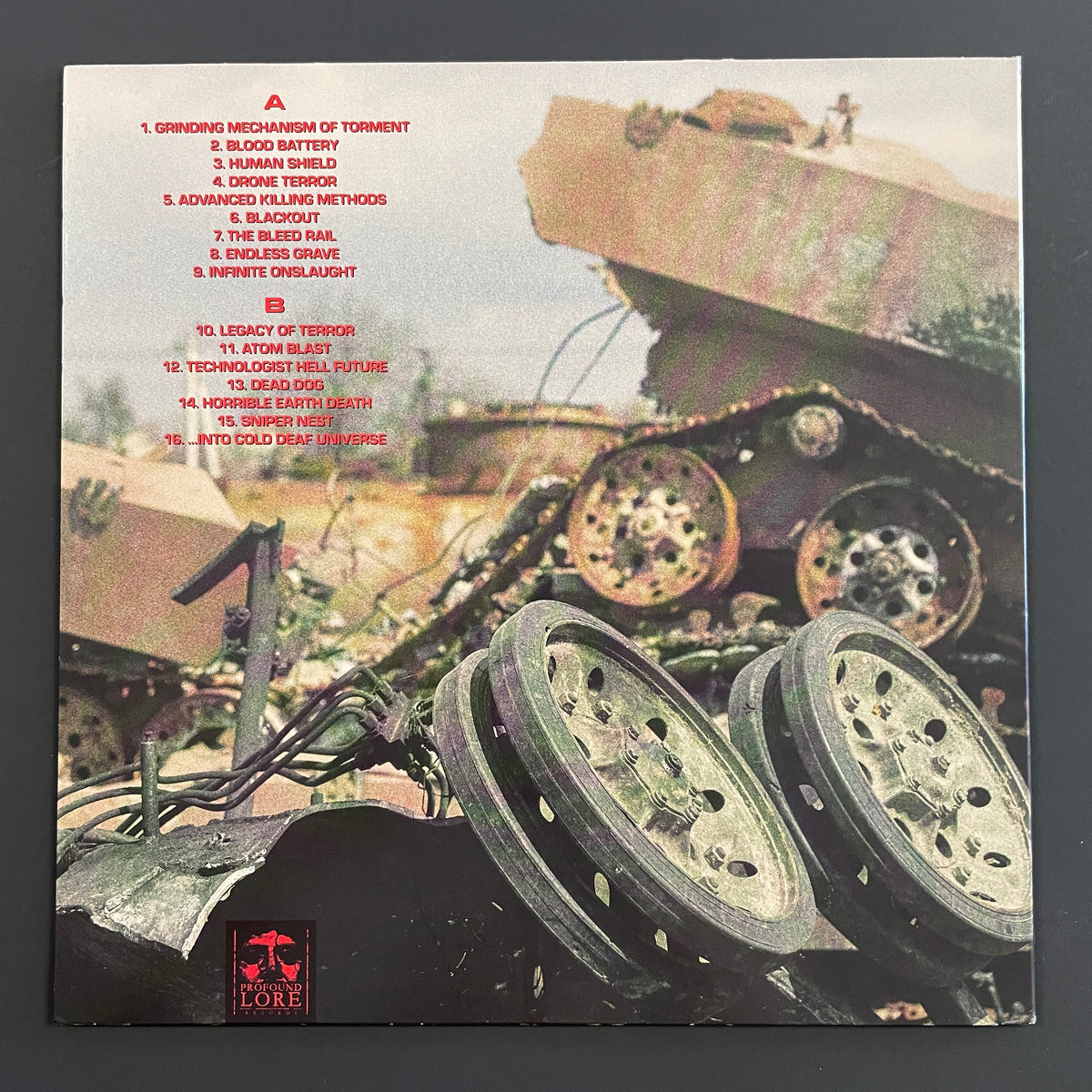 Caustic Wound – Grinding Mechanism of Torment LP (used)