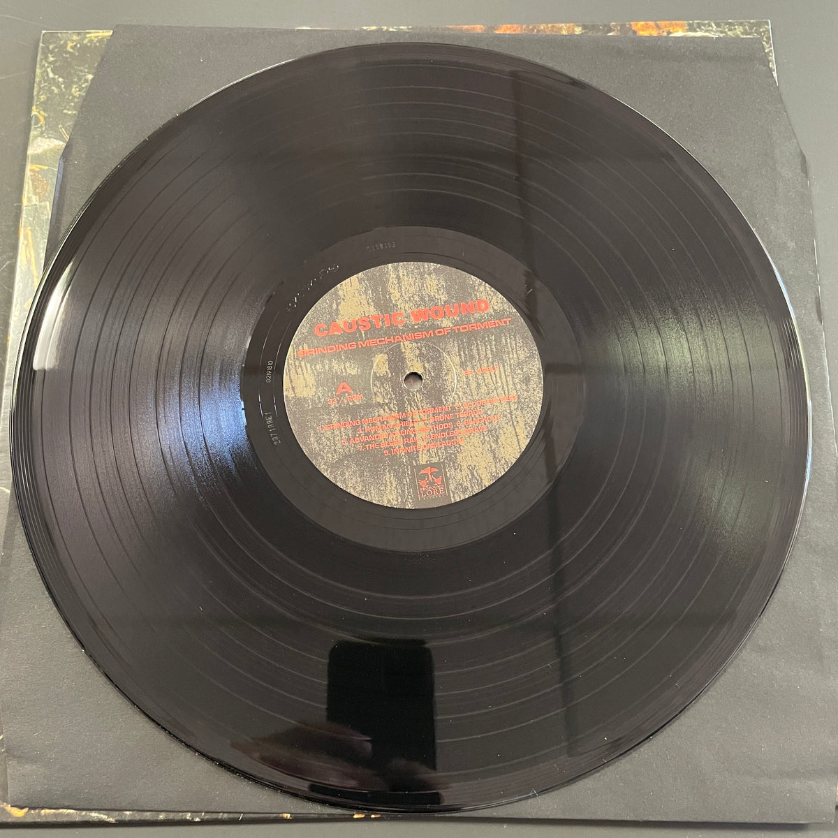 Caustic Wound – Grinding Mechanism of Torment LP (used)