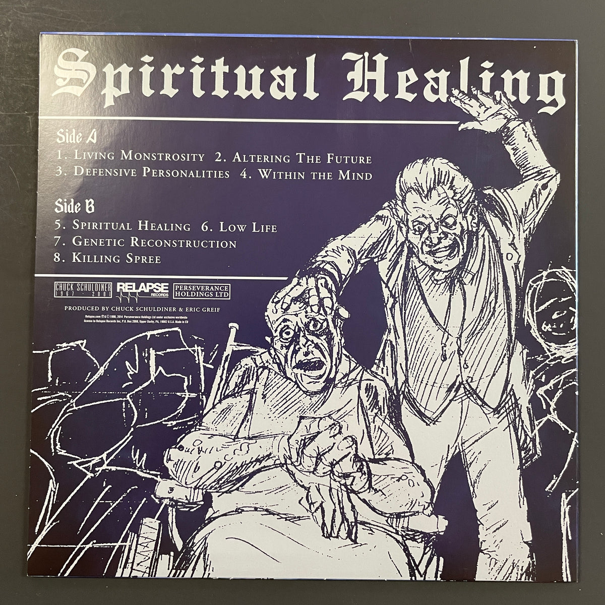 Death – Spiritual Healing LP (used)