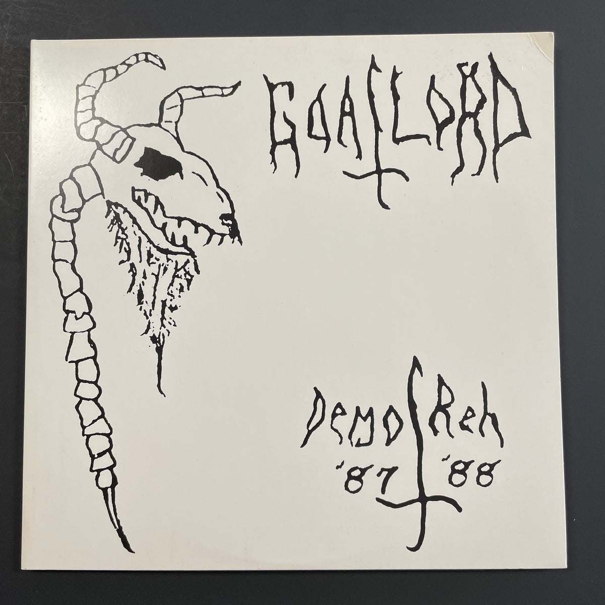 Goatlord – Demo ’87 / Reh ’88 double LP (used)
