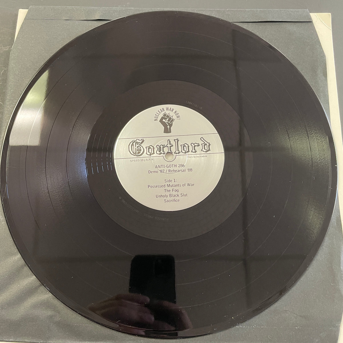 Goatlord – Demo ’87 / Reh ’88 double LP (used)
