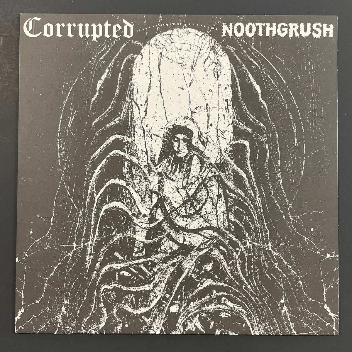 Noothgrush / Corrupted – Noothgrush / Corrupted split LP (used)