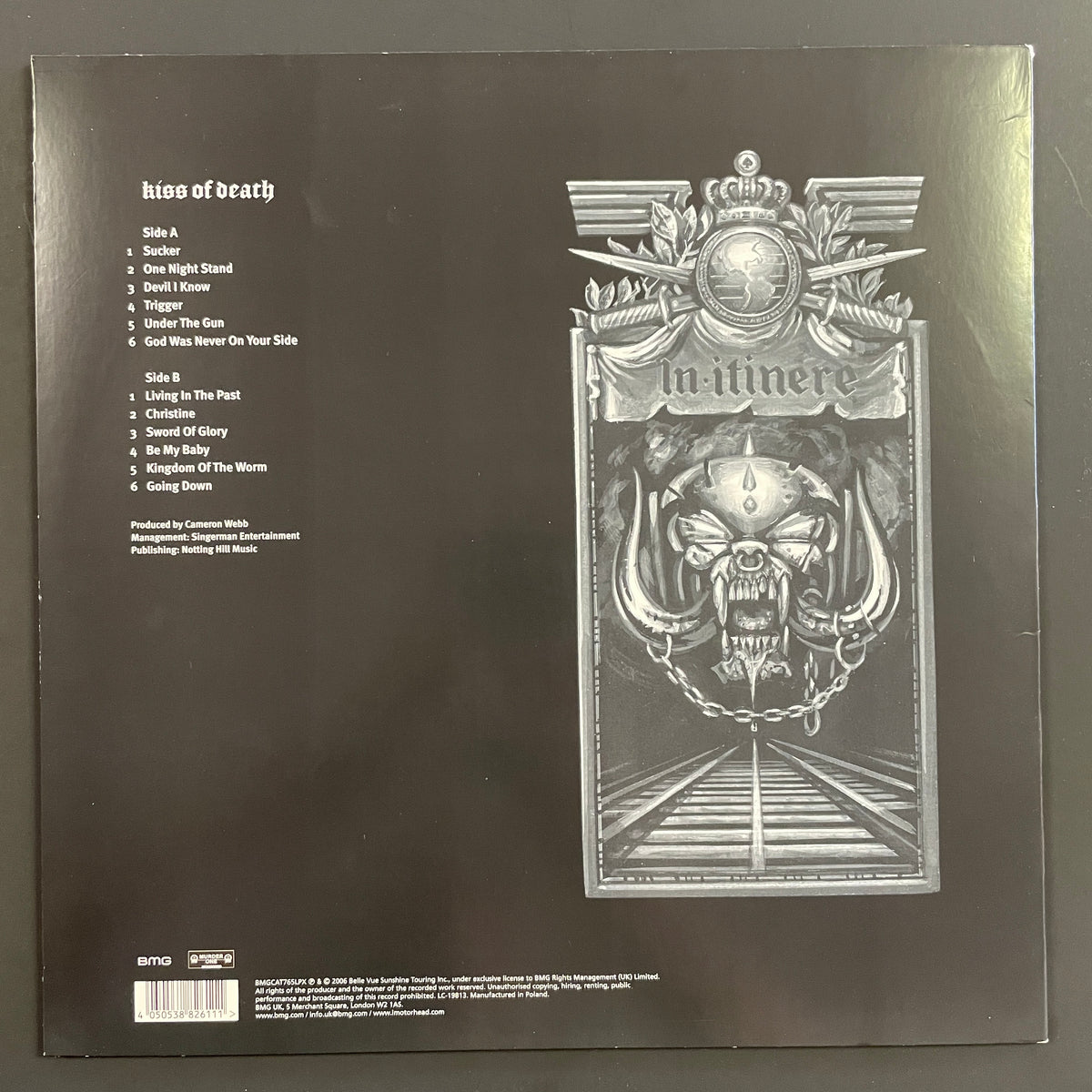 Motörhead – Kiss Of Death LP (used)