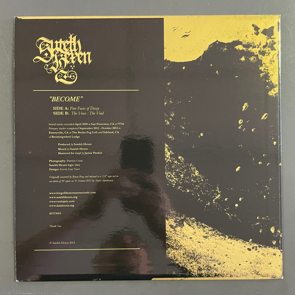 Sutekh Hexen – Become 12" EP (used)