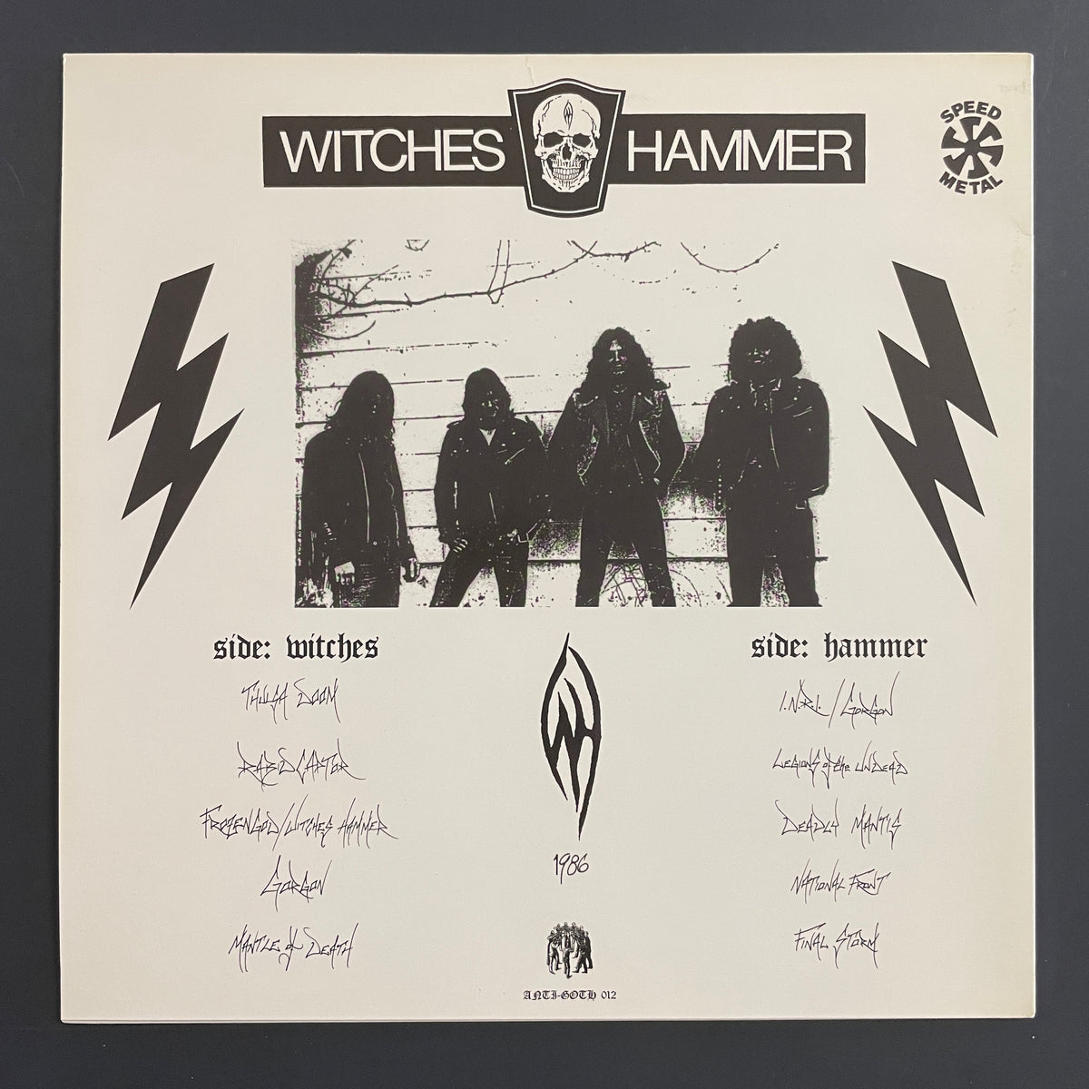 Witches Hammer – Canadian Speed Metal LP (used)