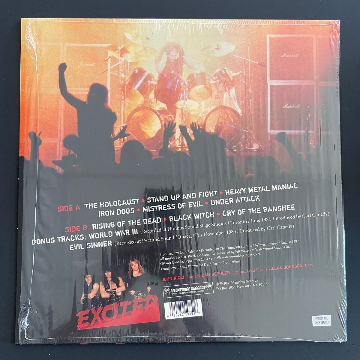 Exciter – Heavy Metal Maniac LP (used)