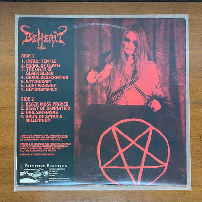 Beherit - The Oath of Black Blood reissue LP (Used)