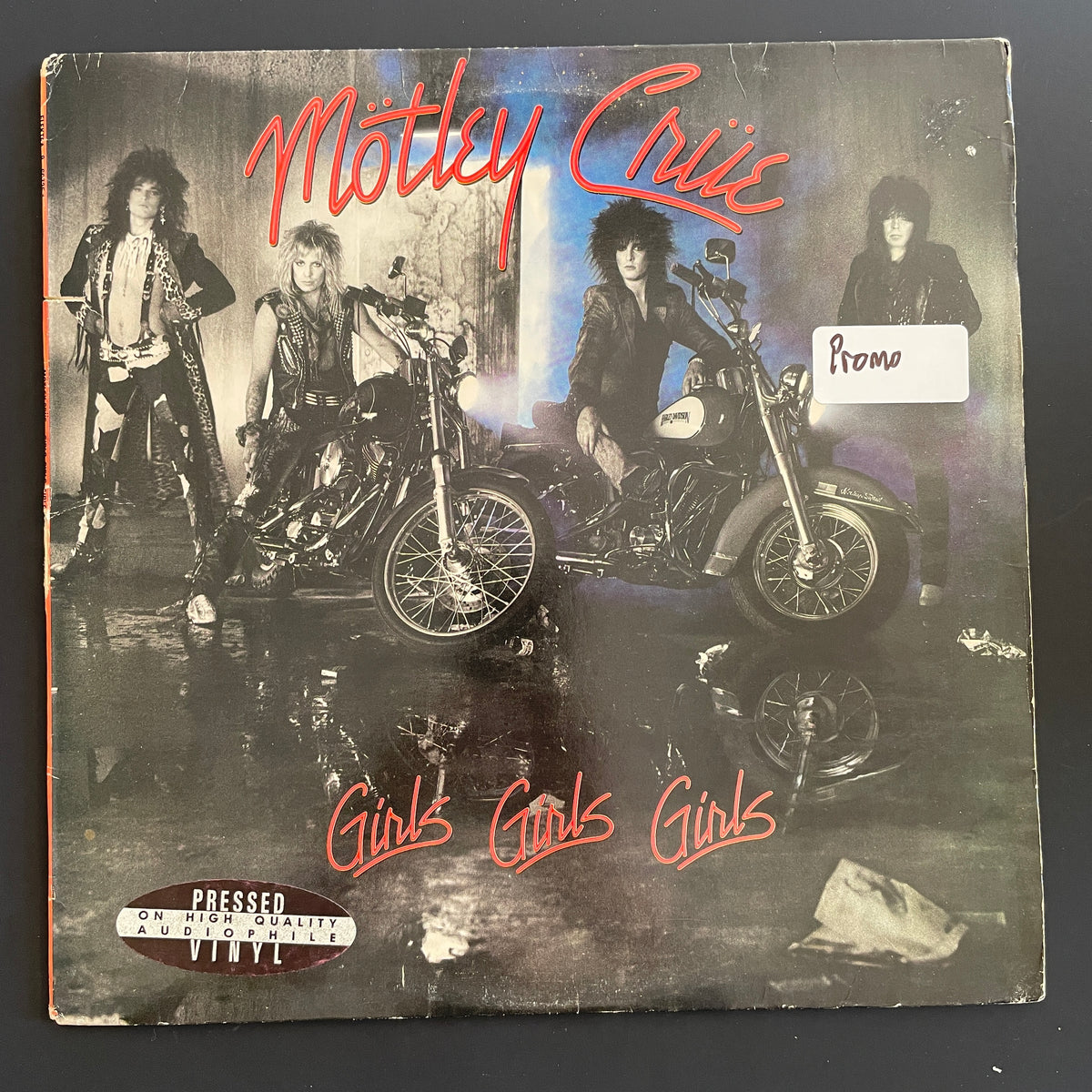 Mötley Crüe – Girls, Girls, Girls original LP (used)