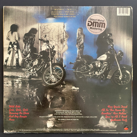 Mötley Crüe – Girls, Girls, Girls original LP (used)