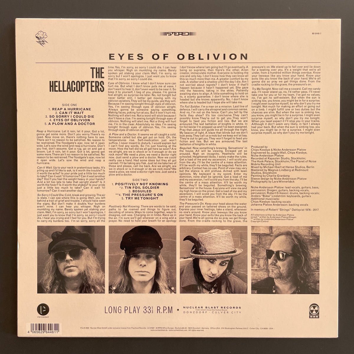 The Hellacopters – Eyes Of Oblivion LP (used)