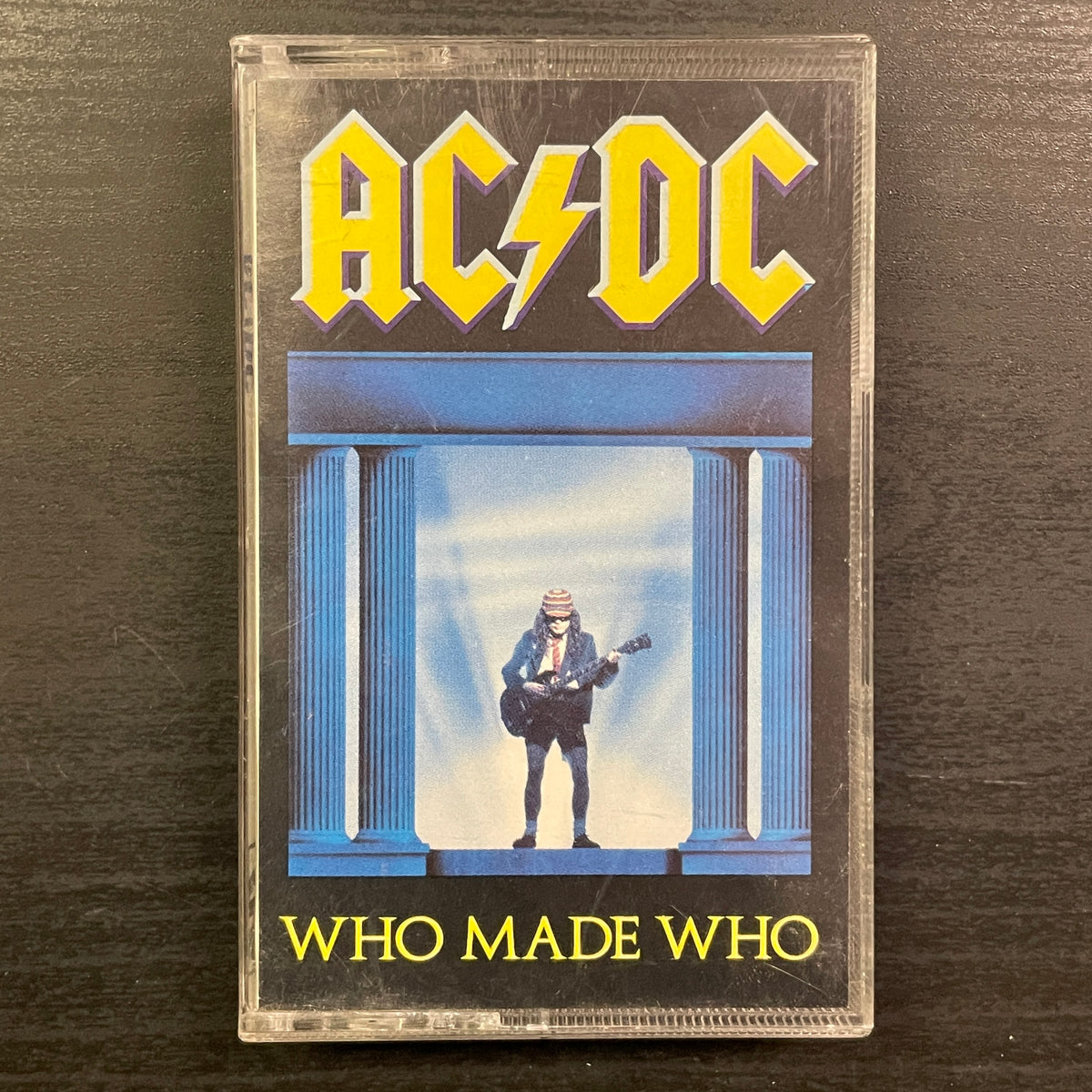 AC/DC – Who Made Who original cassette tape (used)