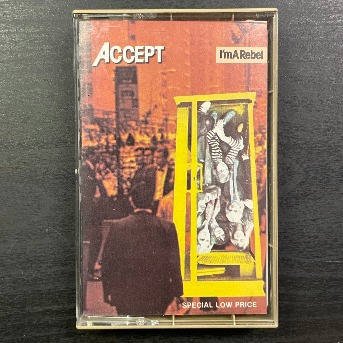 Accept – I'm A Rebel original cassette tape (used)