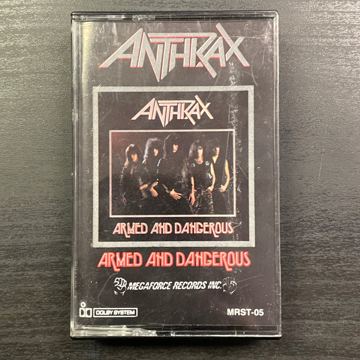 Anthrax – Armed And Dangerous original cassette tape (used)