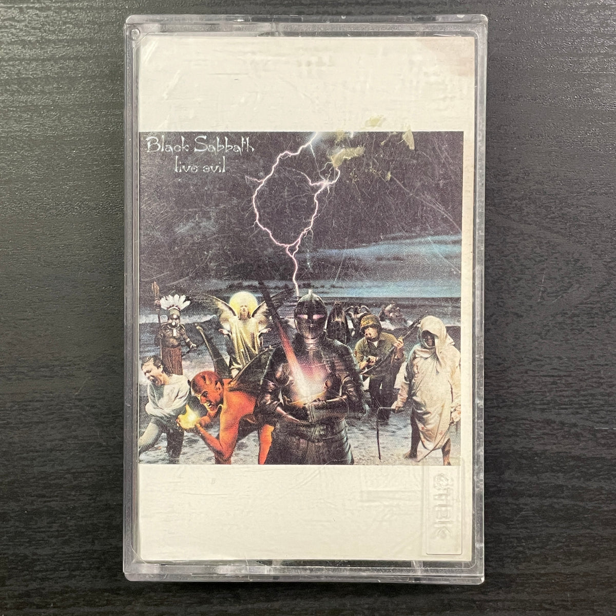 Black Sabbath – Live Evil original cassette tape (used)