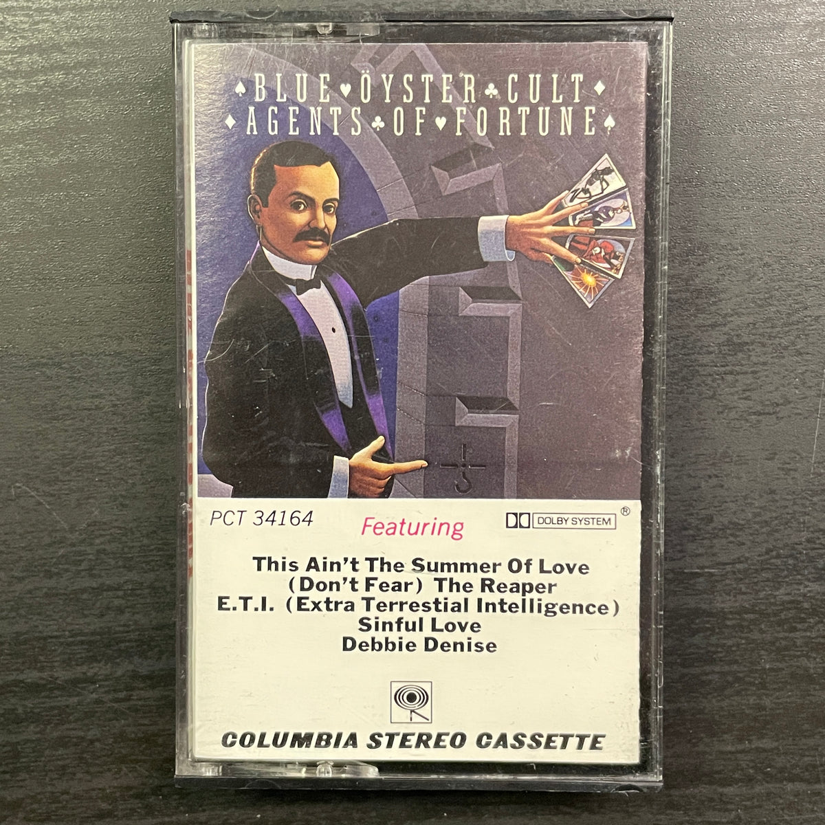 Blue Öyster Cult – Agents Of Fortune original cassette tape (used)