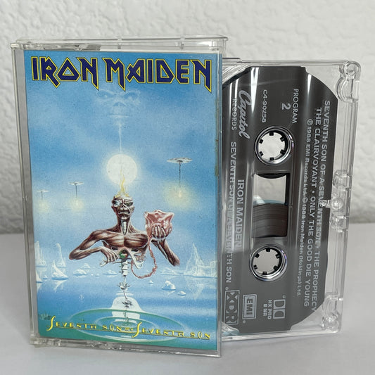 Iron Maiden - Seventh Son of a Seventh Son original Cassette Tape