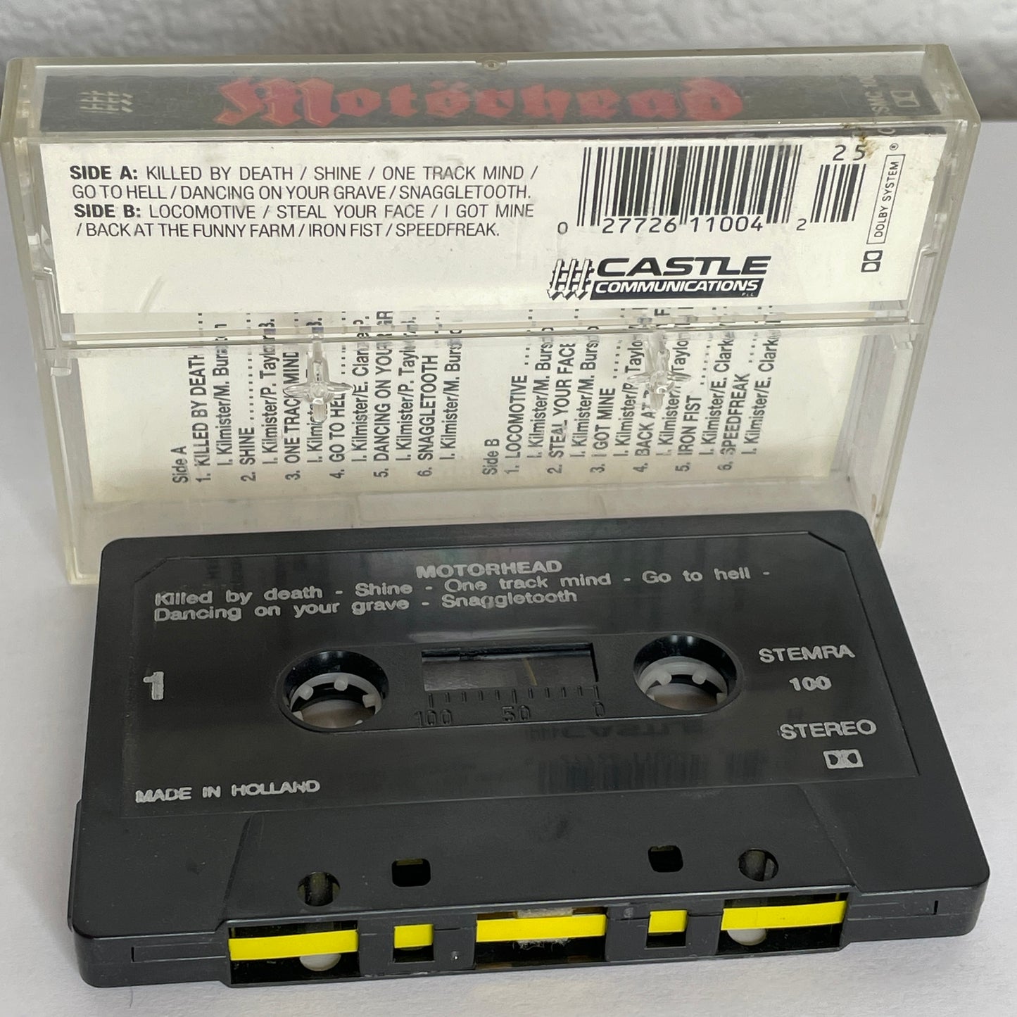 Motorhead - The Collection original Cassette Tape