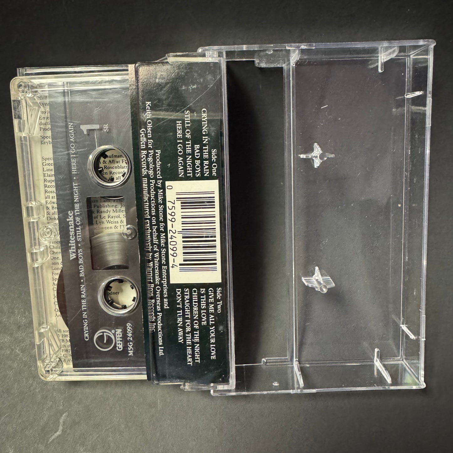 Whitesnake - Whitesnake original cassette tape (used)