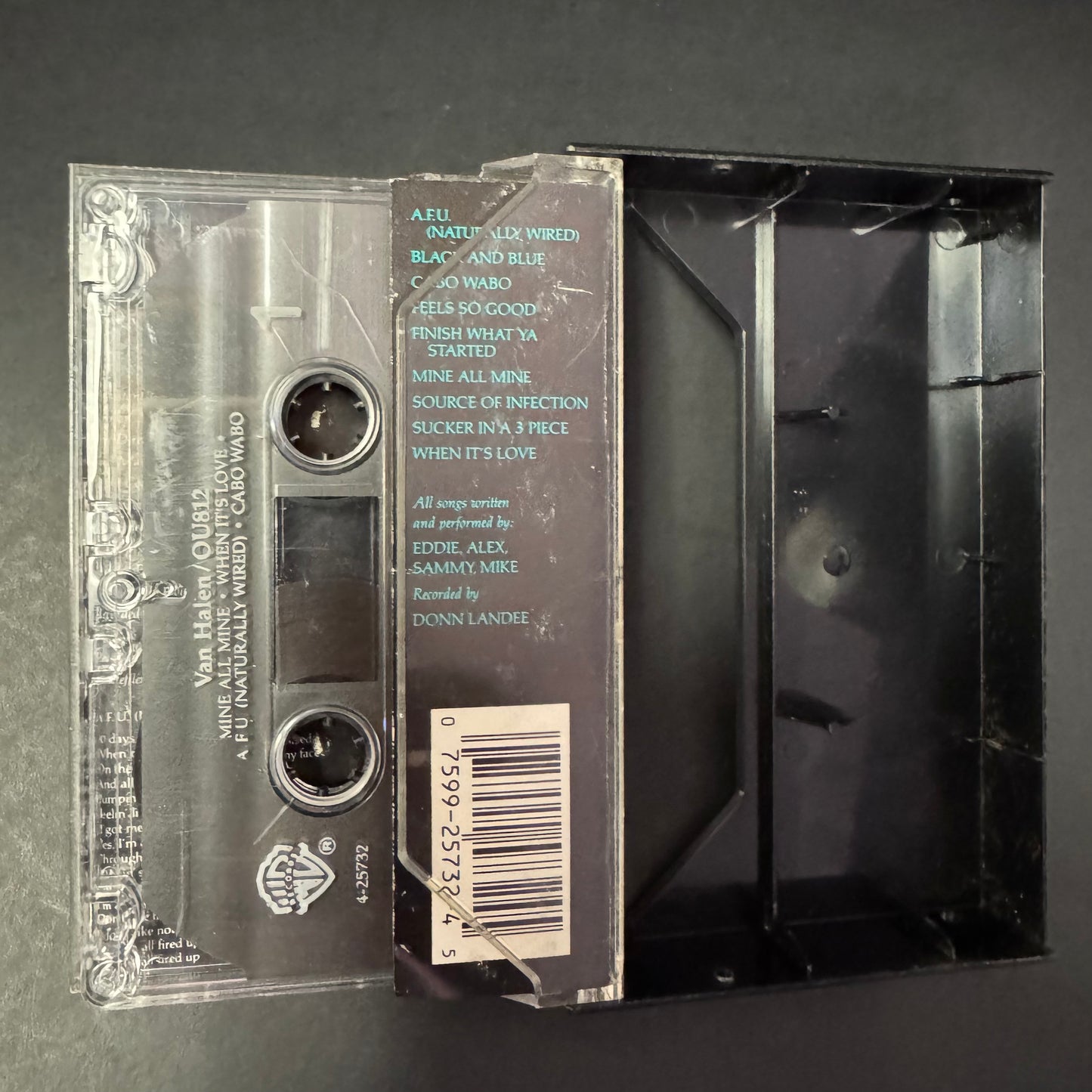 Van Halen - OU812 original cassette tape (used)