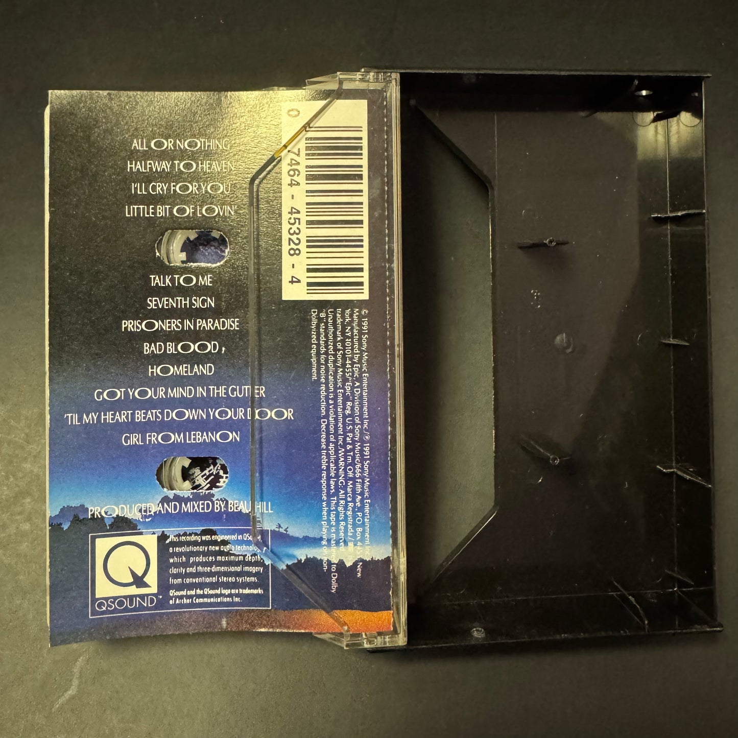 Europe - Prisoners in Paradise original cassette tape (used)