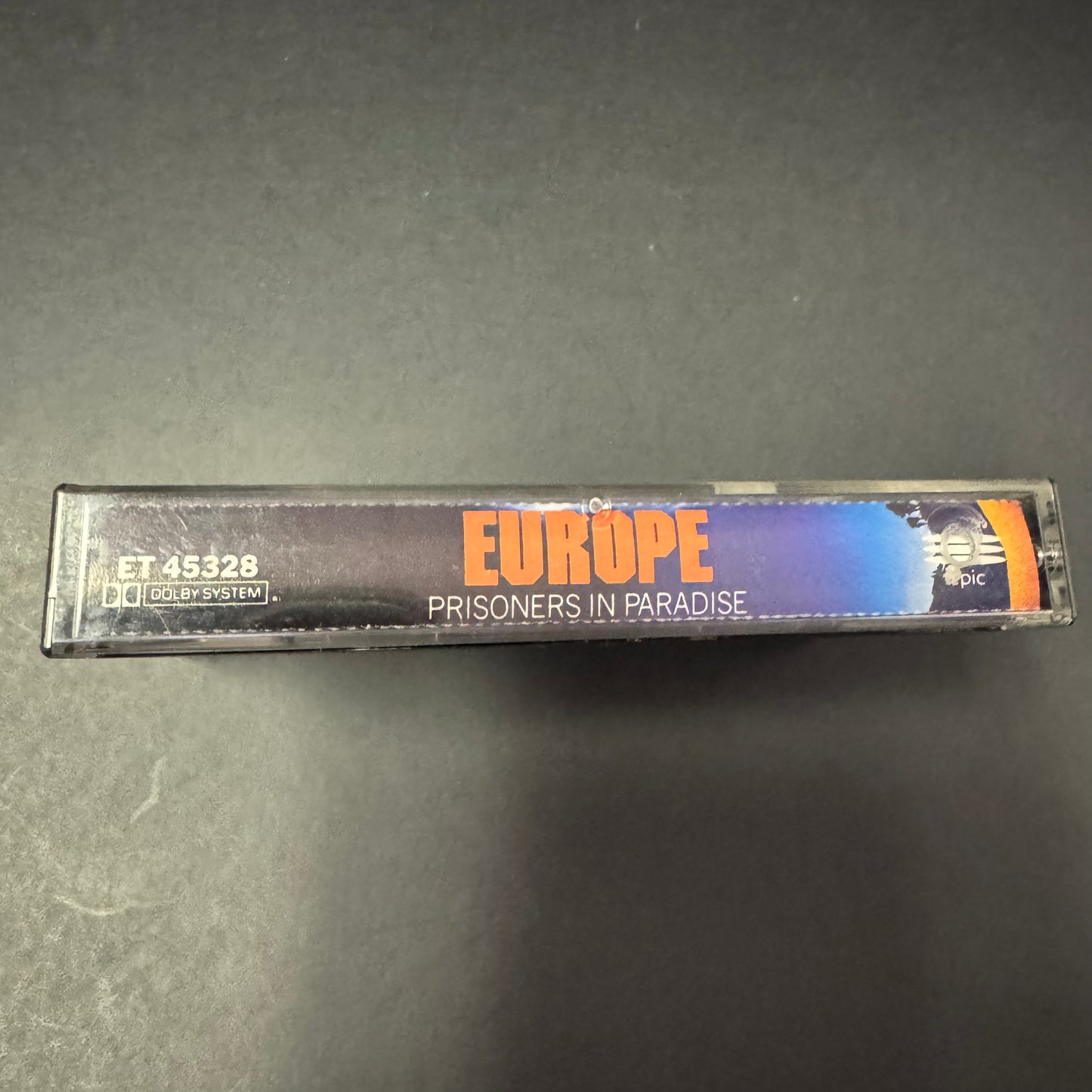 Europe - Prisoners in Paradise original cassette tape (used)