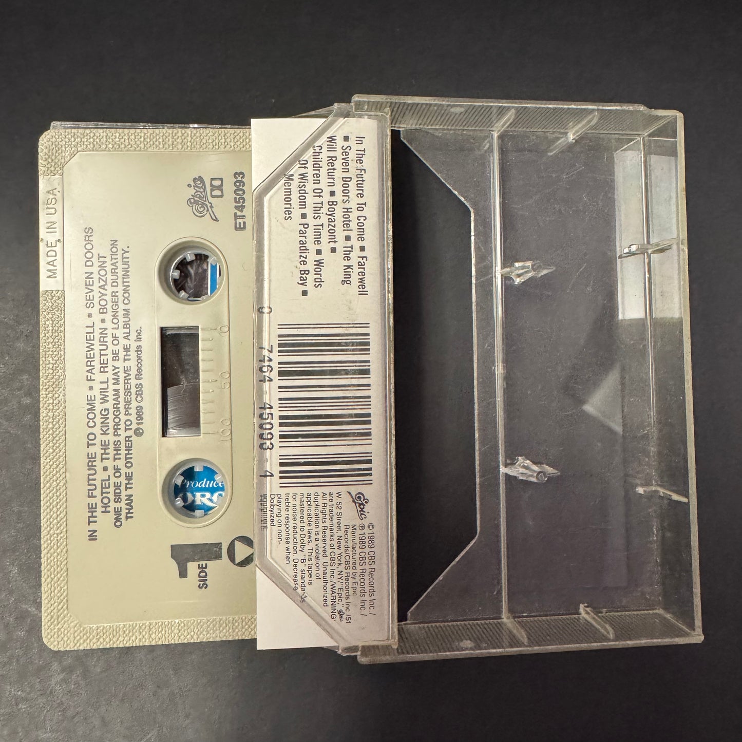 Europe - Europe cassette tape (used)