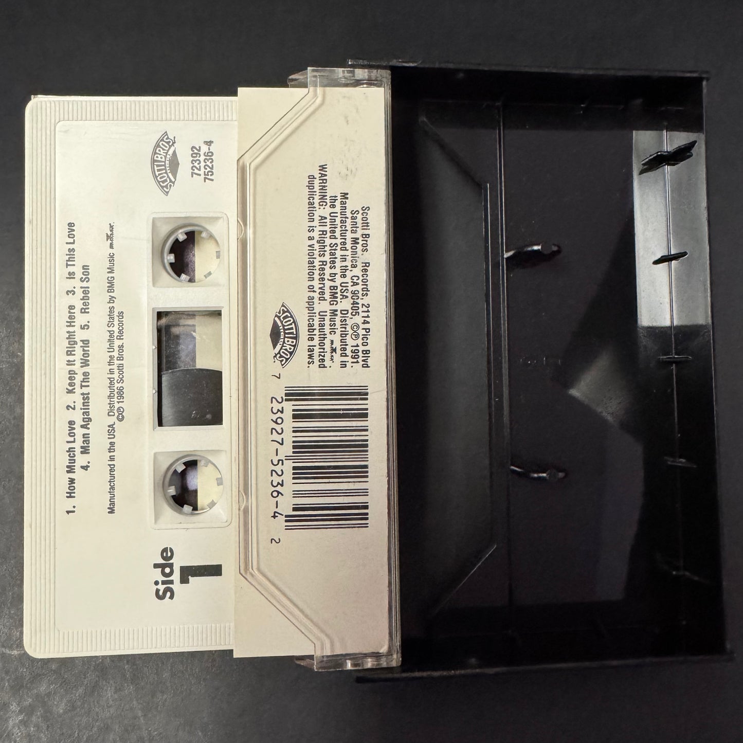 Survivor - When Seconds Count original cassette tape (used)