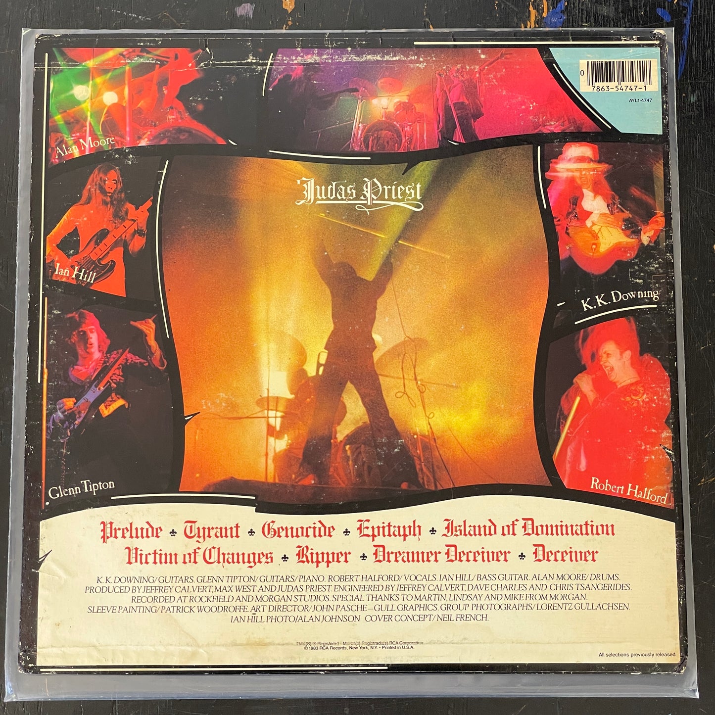 Judas Priest - Sad Wings of Destiny reissue LP (used)