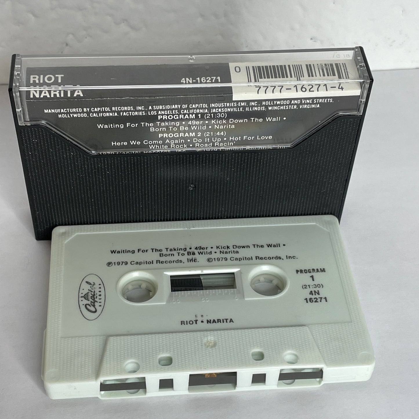 Riot - Narita original cassette