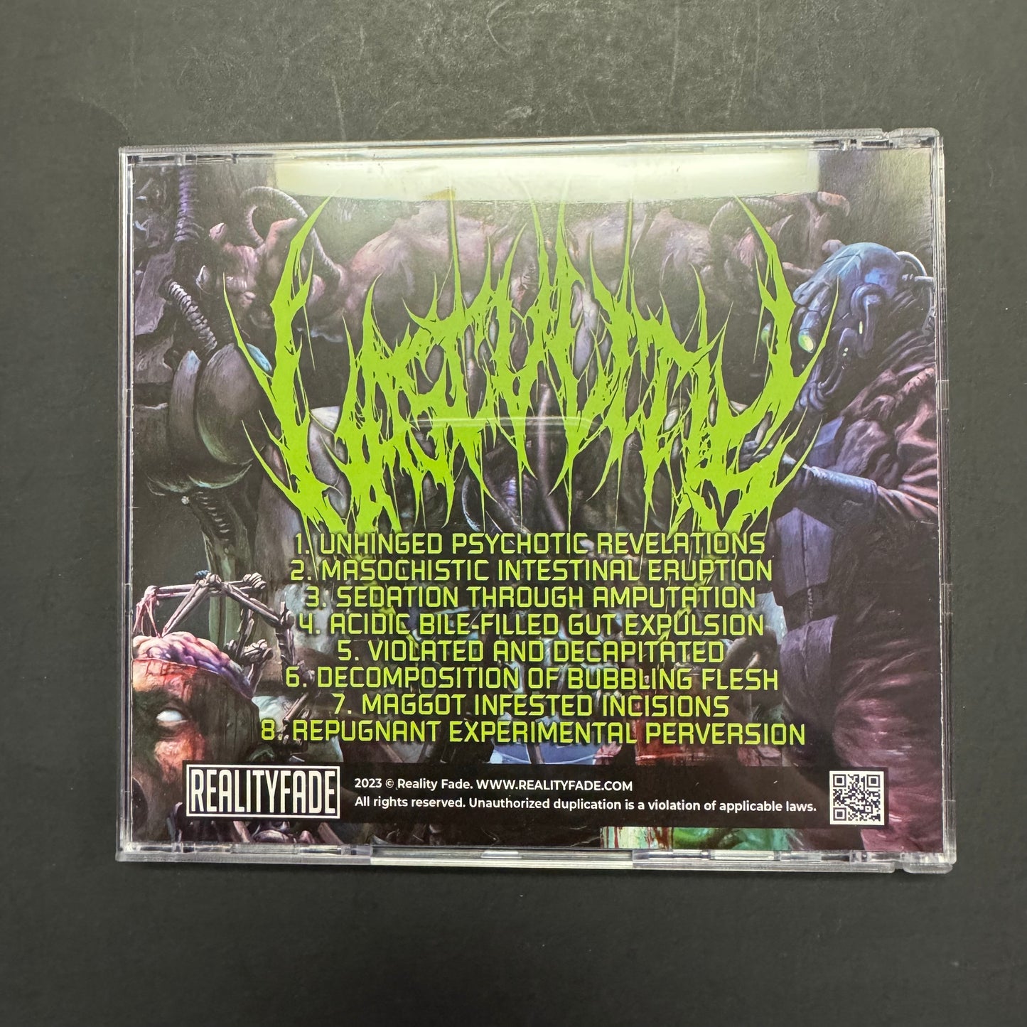 Vasculitis - Masochistic Intestinal Eruption CD (used)